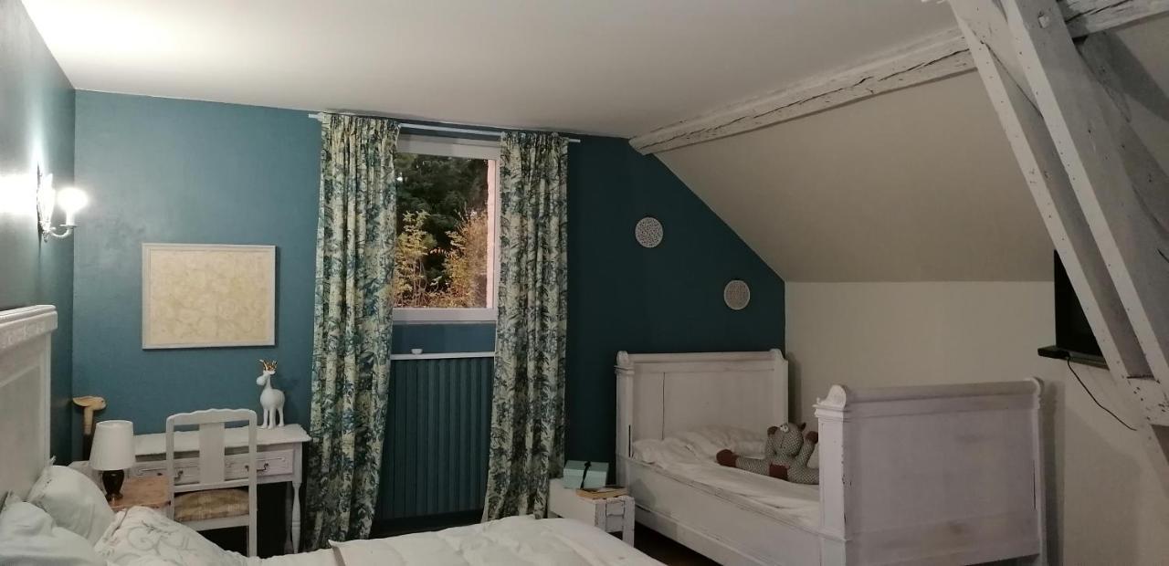 La Chaumiere Du Tordoir Bed & Breakfast Les Rues-des-Vignes ภายนอก รูปภาพ